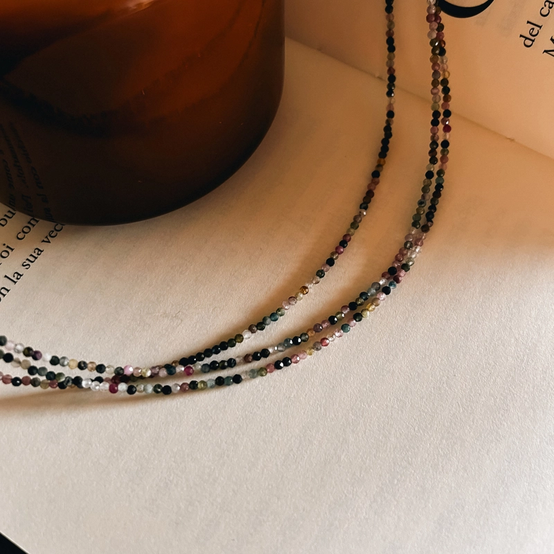collana Elisa - tormalina policroma
